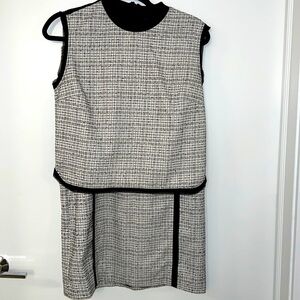 Rachel Roy black & white Coordinate Set Size 6